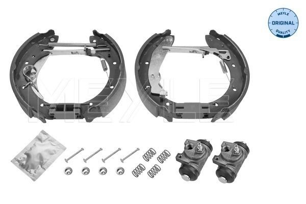 MEYLE 11-14 533 0024: Set frana, frana tambur puntea spate, cu pârghie, cu cilindru receptor frâna, cu acceasorii, ORIGINAL Quality