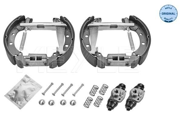 MEYLE 114 533 0007: Kit freno, Freno a tamburo Assale posteriore, con leva, con cilindretto freno, con accessori, ORIGINAL Quality