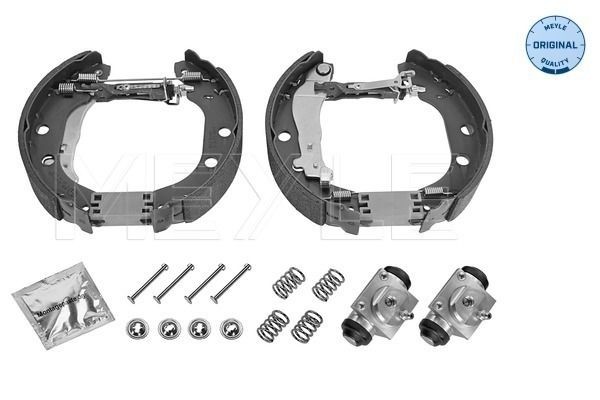 MEYLE 16-14 533 0025: Set frana, frana tambur puntea spate, cu pârghie, cu cilindru receptor frâna, cu acceasorii, ORIGINAL Quality