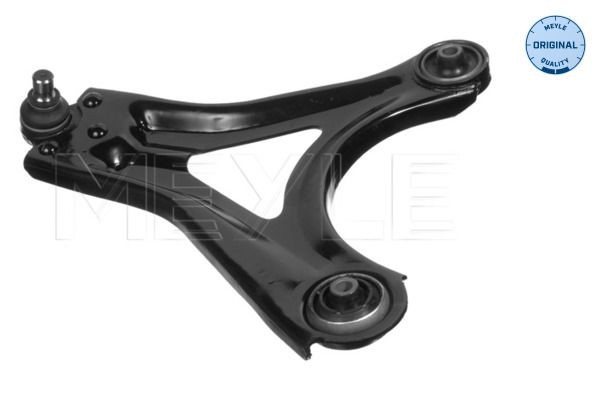 MEYLE 716 050 0010: Braccio oscillante, sospensione ruota inferiore, Assale anteriore Sx, Lamiera d'acciaio, con snodo portante/di guida, con cuscinetto in gomma, ORIGINAL Quality