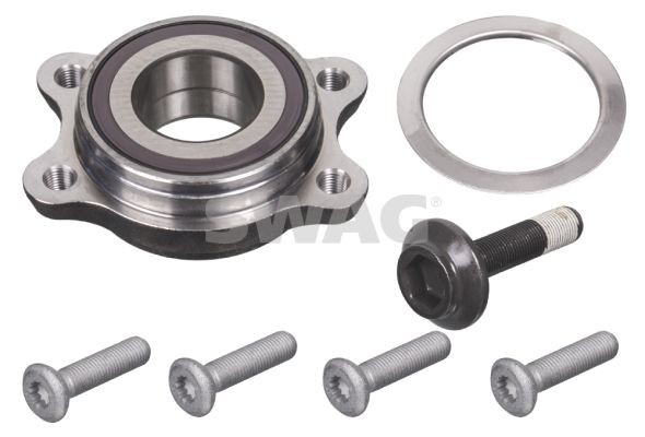 SWAG 30 10 2315: Set rulment roata cu senzor magnetic inelar integrat, cu suruburi, cu senzor ABS, cu butuc roata