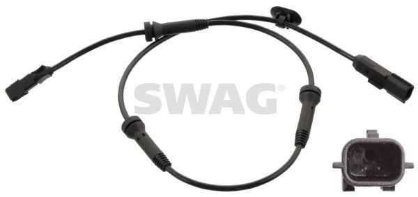 SWAG 60 10 2475: Senzor, turatie roata Axa fata stanga, Axa fata dreapta, 802mm
