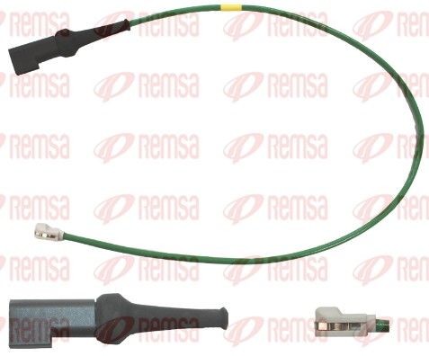 REMSA 001140: Hoiatuskontakt, piduriklotsi kulumine Tagasild, 660mm