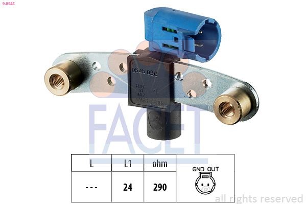 FACET 9.0752: Andur, väntvõll Made in Italy - OE Equivalent