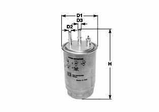 CLEAN FILTER DNW2514: Degvielas filtrs