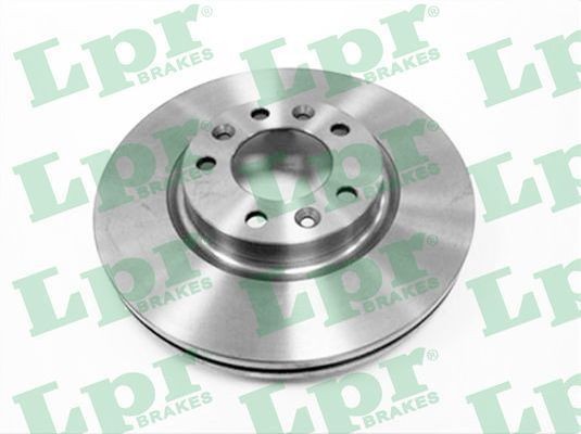 LPR P1012VR: Piduriketas TOTAL COATED Ø: 283mm, sisemine õhutus, Ø: 283mm, kaetud