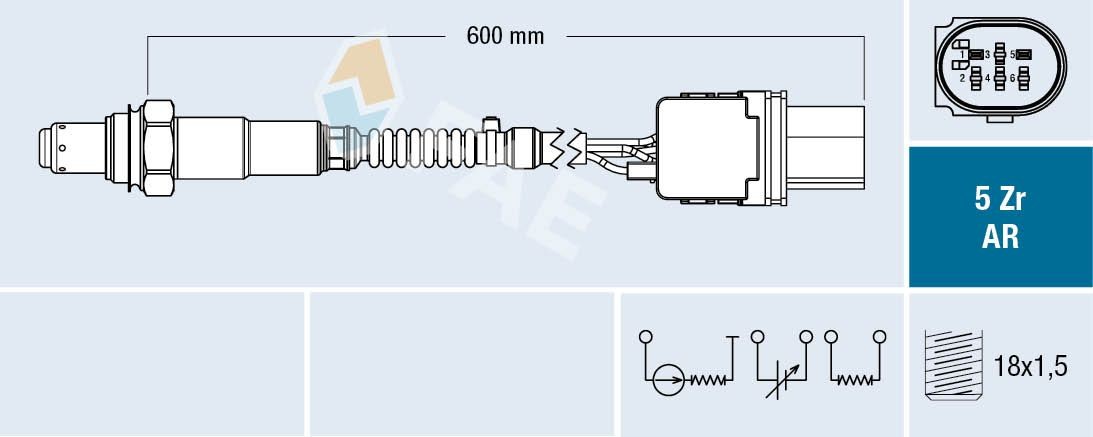 FAE 75129: Sonda Lambda