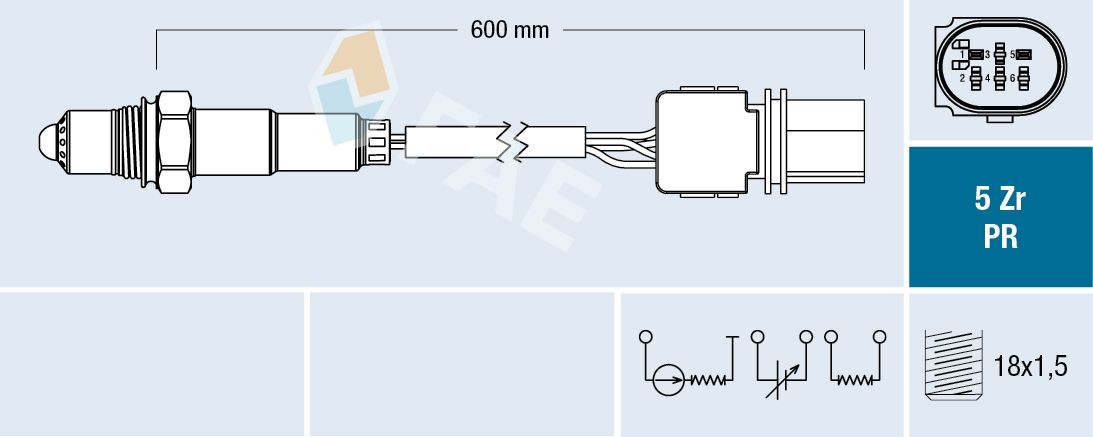 FAE 75132: Sonde lambda