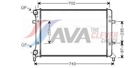 AVA COOLING SYSTEMS VN2204: Kylare