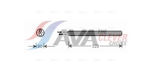 AVA COOLING SYSTEMS VND210: Uscator, aer conditionat R134a