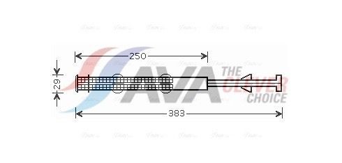 AVA COOLING SYSTEMS VND237: Kuivati, kliimaseade ** CLEVER FIT ** R134a
