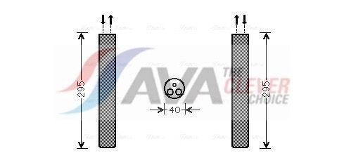 AVA COOLING SYSTEMS VND304: Uscator, aer conditionat R134a