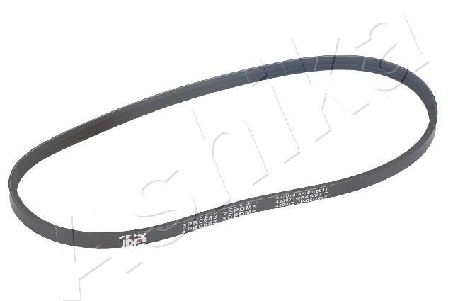 ASHIKA 112-3PK683: Ķīļrievu siksna 683mm, Rievu skaits: 3