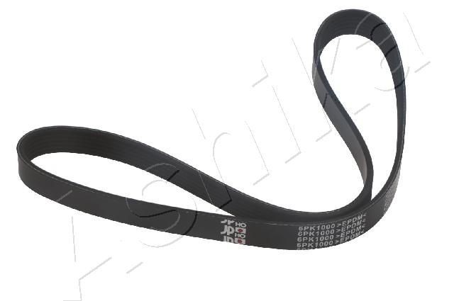 ASHIKA 112-6PK1000: Soonrihm 1000mm, Ribide arv: 6