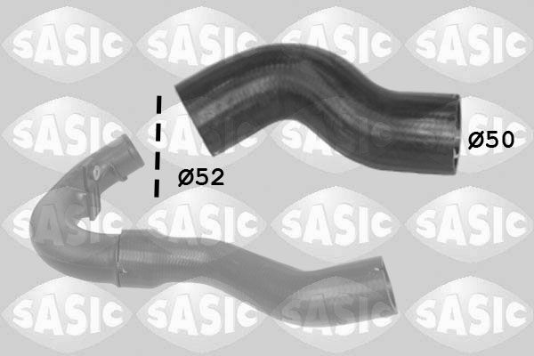 SASIC 3336205: Kompressoriõhuvoolik Kompressoriõhu radiaator, Väljapääs