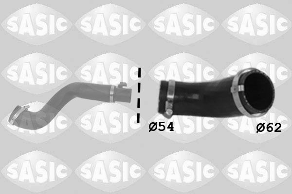 SASIC 3336220: Kompressoriõhuvoolik Kompressoriõhu radiaator, Väljapääs