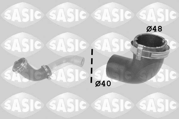 SASIC 3336248: Kompressoriõhuvoolik Väljapääs