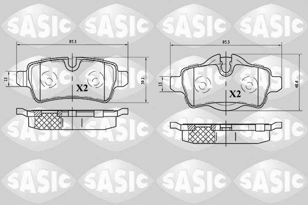 SASIC 6216062: Piduriklotsid Tagasild