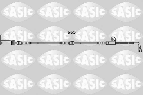 SASIC 6236010: Hoiatuskontakt, piduriklotsi kulumine Esisild