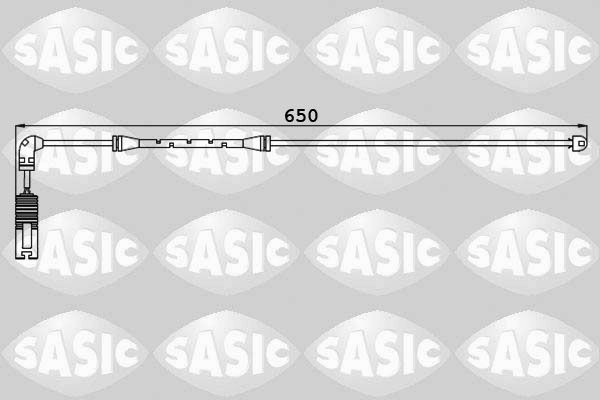 SASIC 6236018: Hoiatuskontakt, piduriklotsi kulumine Esisild