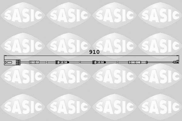 SASIC 6236019: Hoiatuskontakt, piduriklotsi kulumine Esisild
