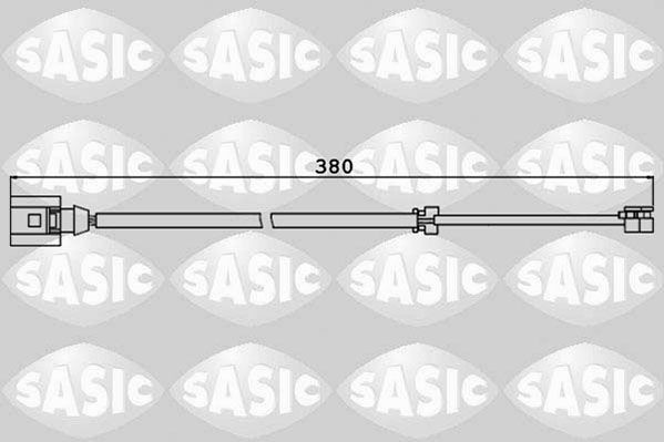 SASIC 6236039: Hoiatuskontakt, piduriklotsi kulumine Esisild