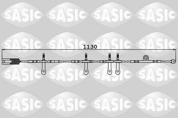 SASIC 6236041: Hoiatuskontakt, piduriklotsi kulumine Tagasild