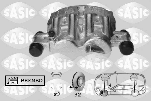 SASIC 6500074: Pidurisadul esisild vasakul