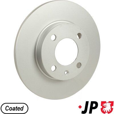 JP GROUP 1163103800: Piduriketas JP Esisild, Ø: 239mm, täis, Ø: 239mm, kaetud