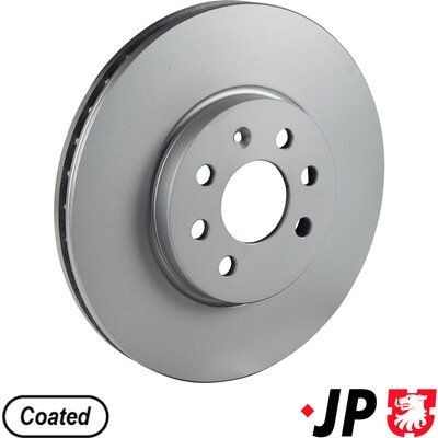JP GROUP 1263104400: Piduriketas JP Esisild, Ø: 280mm, õhutusega, Ø: 280mm, kaetud