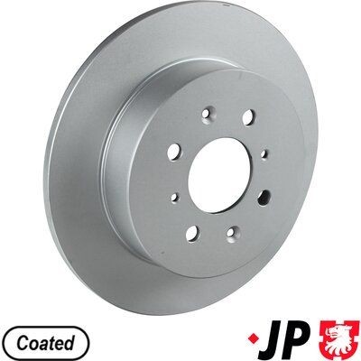 JP GROUP 3463202300: Piduriketas JP Tagasild, Ø: 260mm, täis, Ø: 260mm, kaetud