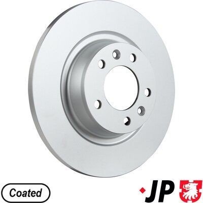 JP GROUP 4163200800: Piduriketas JP Tagasild, Ø: 290mm, täis, Ø: 290mm, kaetud