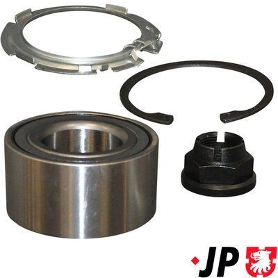 JP GROUP 4341301410: Rattalaagrikomplekt JP esisild vasakul, esisild paremal, koos ABS-andurirõngaga