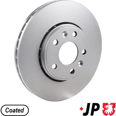 JP GROUP 4363101800: Piduriketas JP Esisild, Ø: 296mm, õhutusega, Ø: 296mm, kaetud