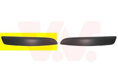VAN WEZEL 4040584 Blende, Stoßfänger vorne rechts