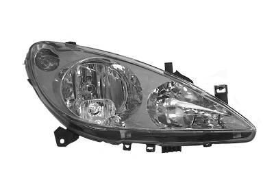 VAN WEZEL 4040962V: Far dreapta, H7, H1, cu motor reglaj LWR, Culoare lumina semnalizator: alb