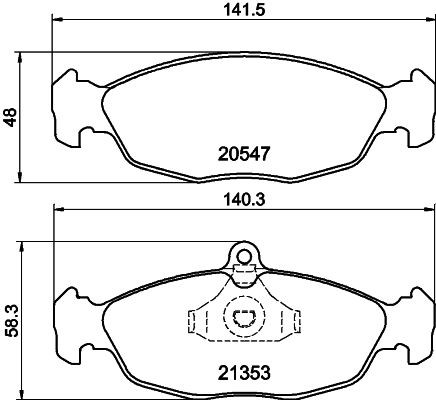 DON PCP1051: Piduriklotsid