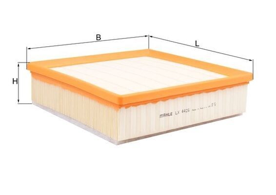 MAHLE ORIGINAL LX 4426: Filtre à air