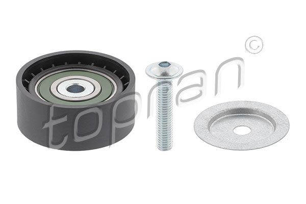 TOPRAN 502 580: Seade- / juhtrull, soonrihm Ø: 55mm, Ø: 55mm
