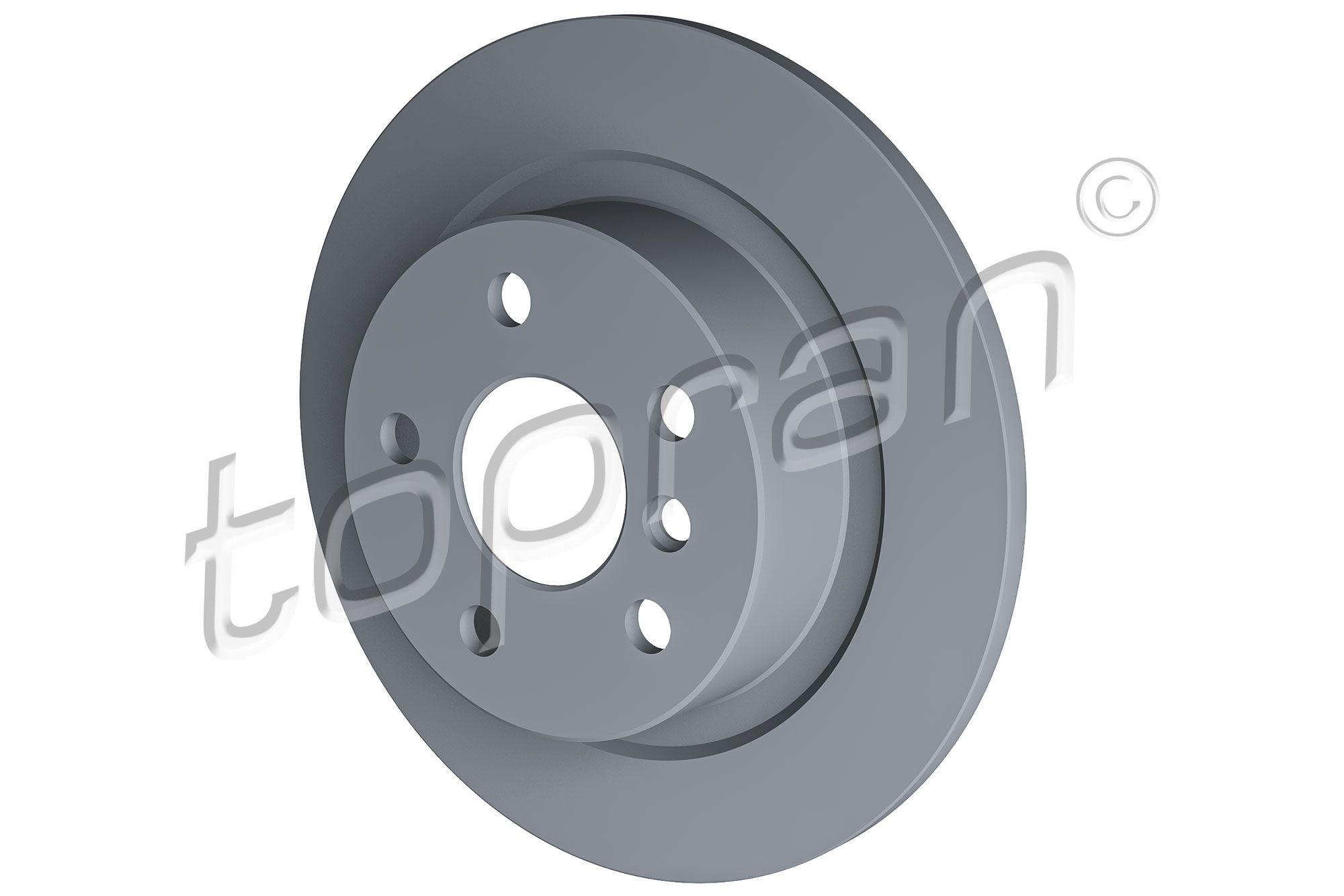 TOPRAN 503 073: Piduriketas Tagasild, Ø: 280mm, täis, Ø: 280mm