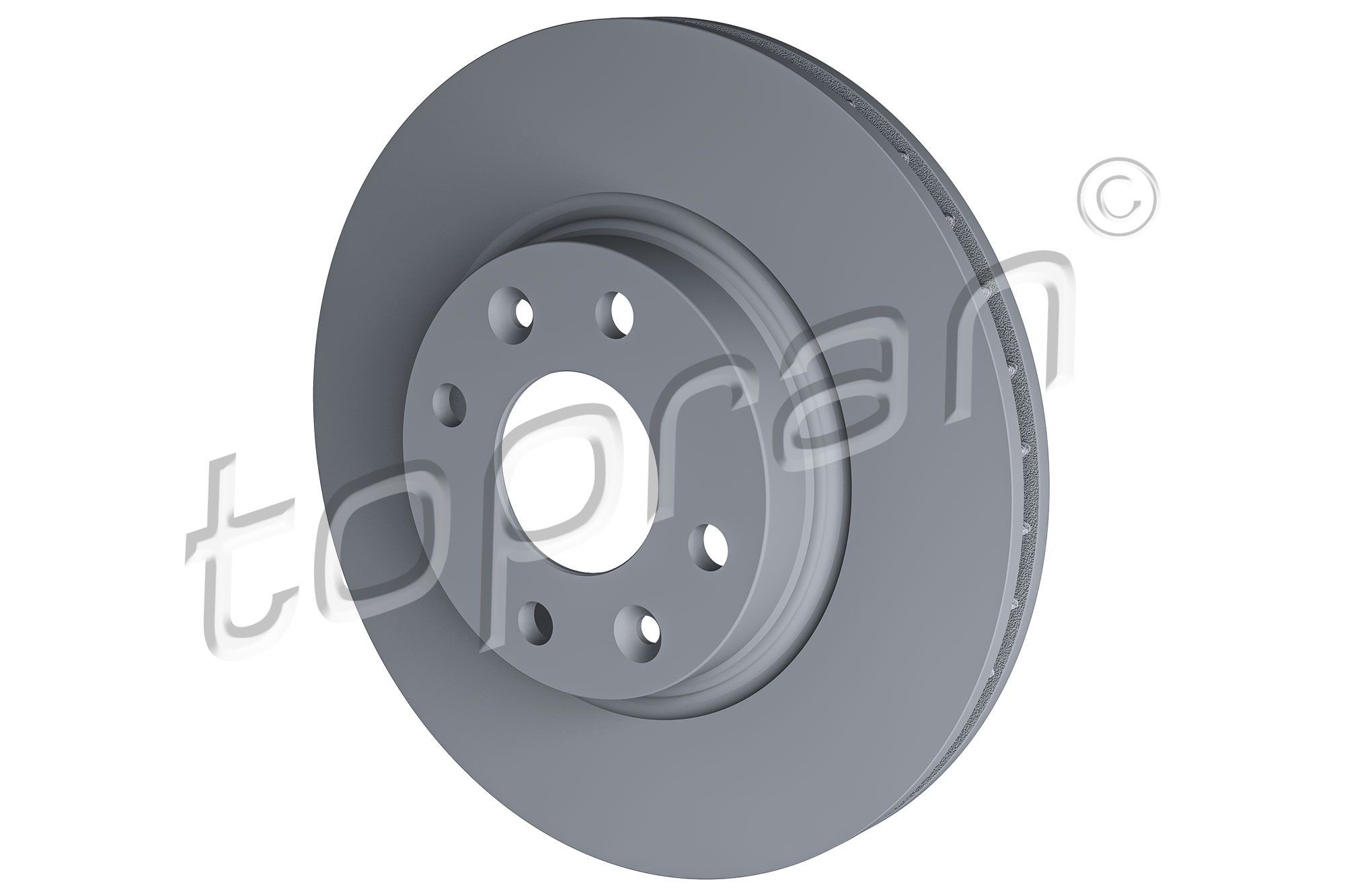 TOPRAN 701 416: Piduriketas Esisild, Ø: 258mm, õhutusega, Ø: 258mm, kaetud