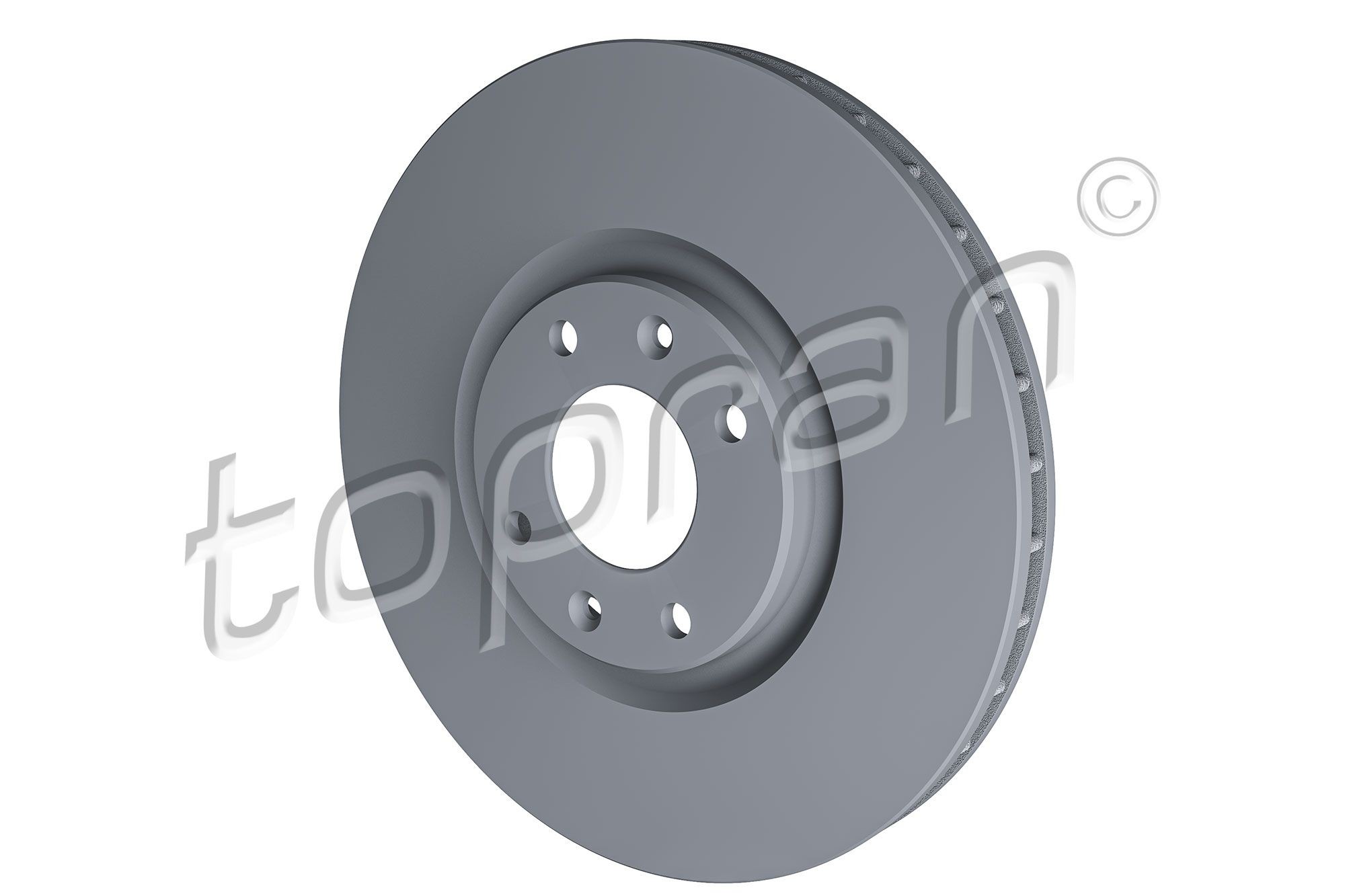 TOPRAN 722 835: Piduriketas Esisild, Ø: 302mm, õhutusega, Ø: 302mm, kaetud