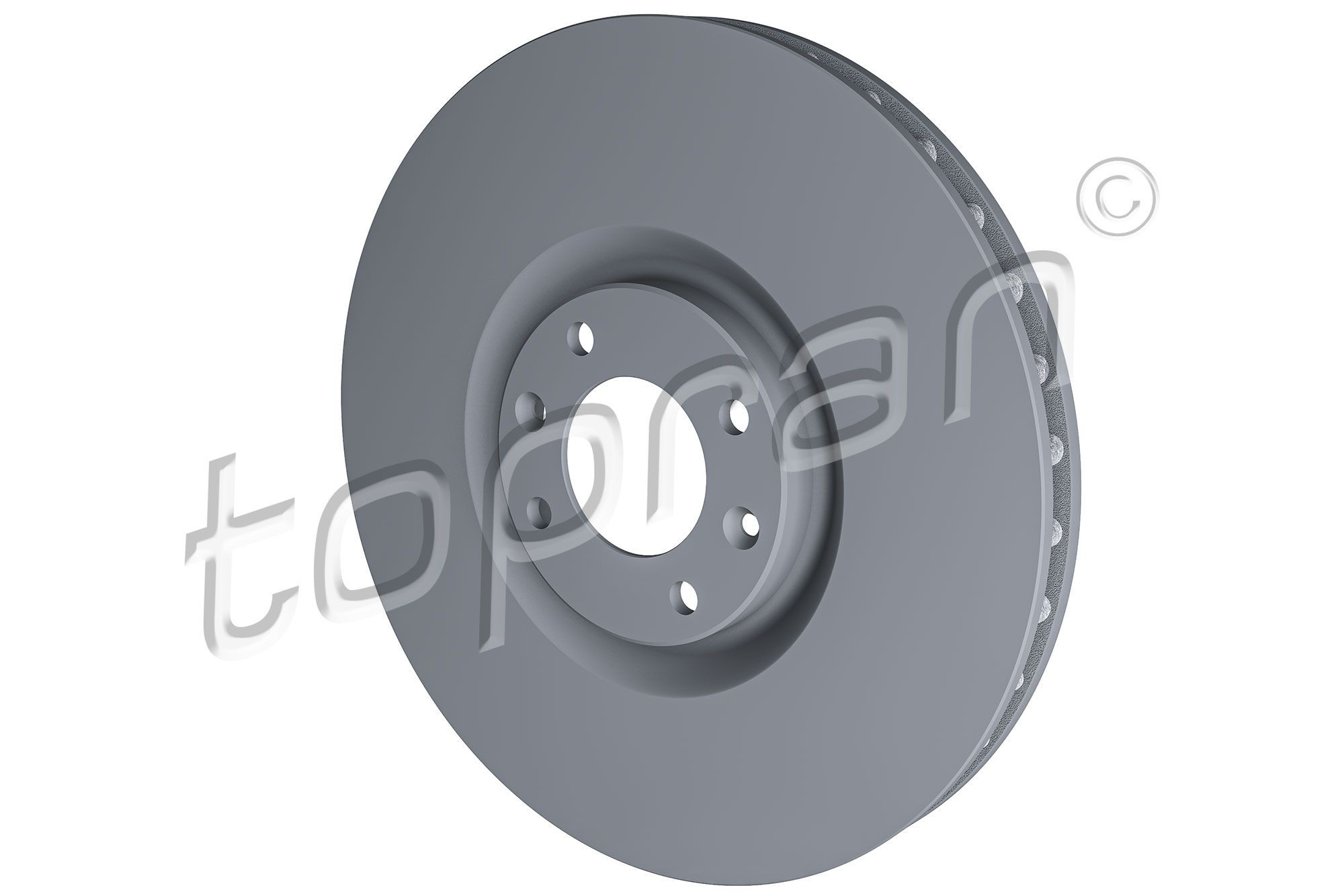 TOPRAN 722 837: Piduriketas Esisild, Ø: 340mm, õhutusega, Ø: 340mm, kaetud