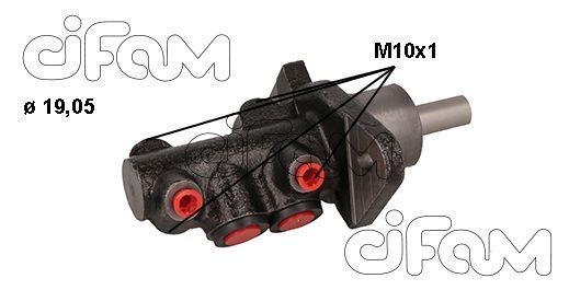 CIFAM 202-1139: Peapiduri silinder