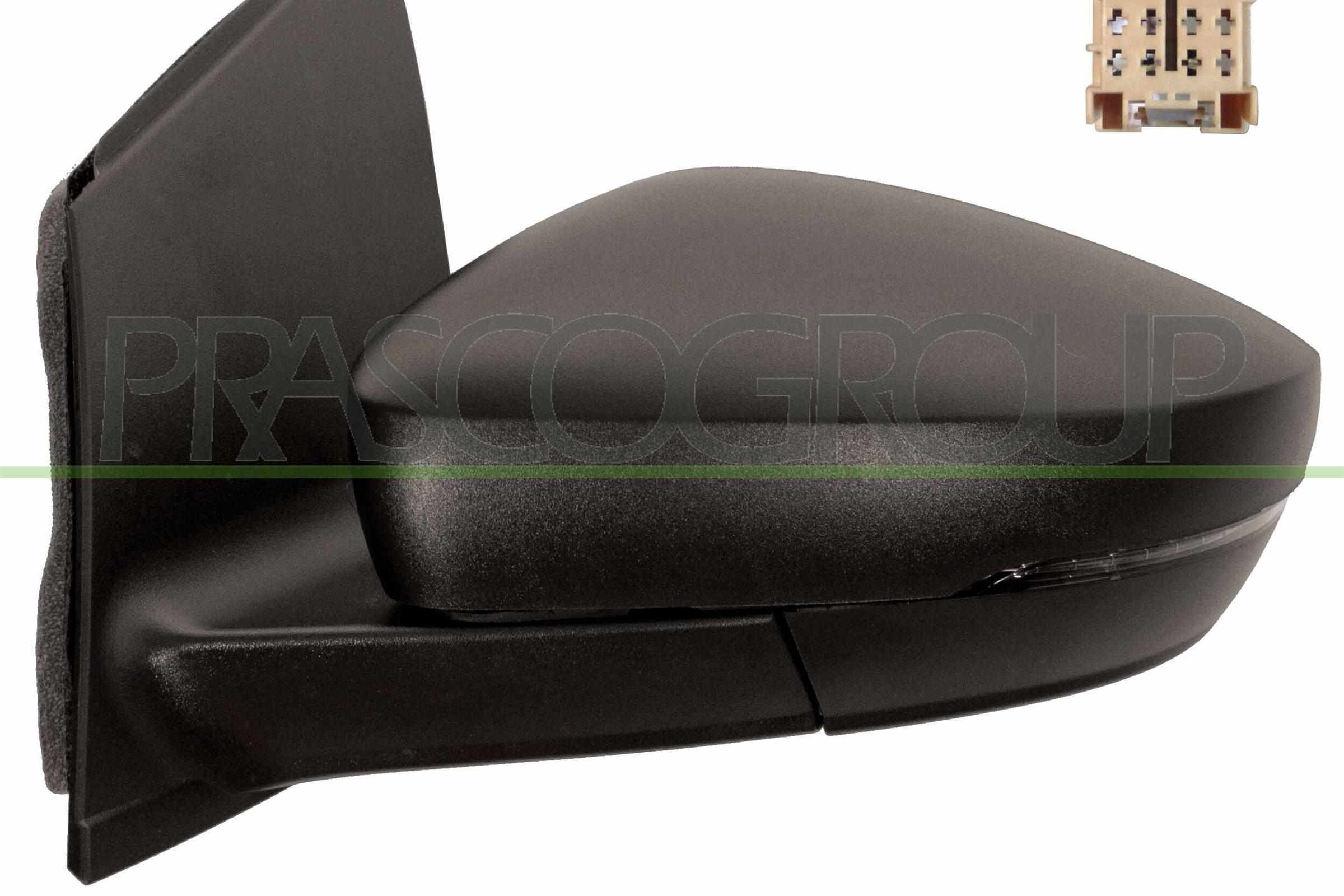PRASCO VG0237134P: Išorinis veidrodėlis kairė, elektr. Premium