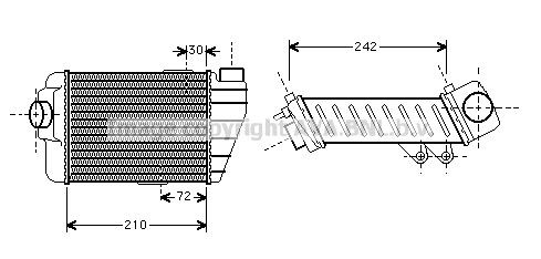 PRASCO VN4158: Intercooler