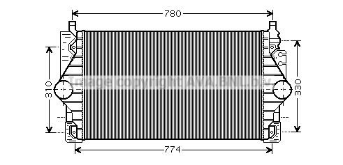PRASCO VN4246: Intercooler