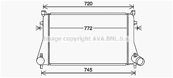 PRASCO VN4403: Intercooler
