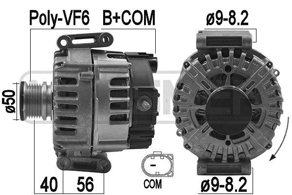 MESSMER 209190: Generaator 180A