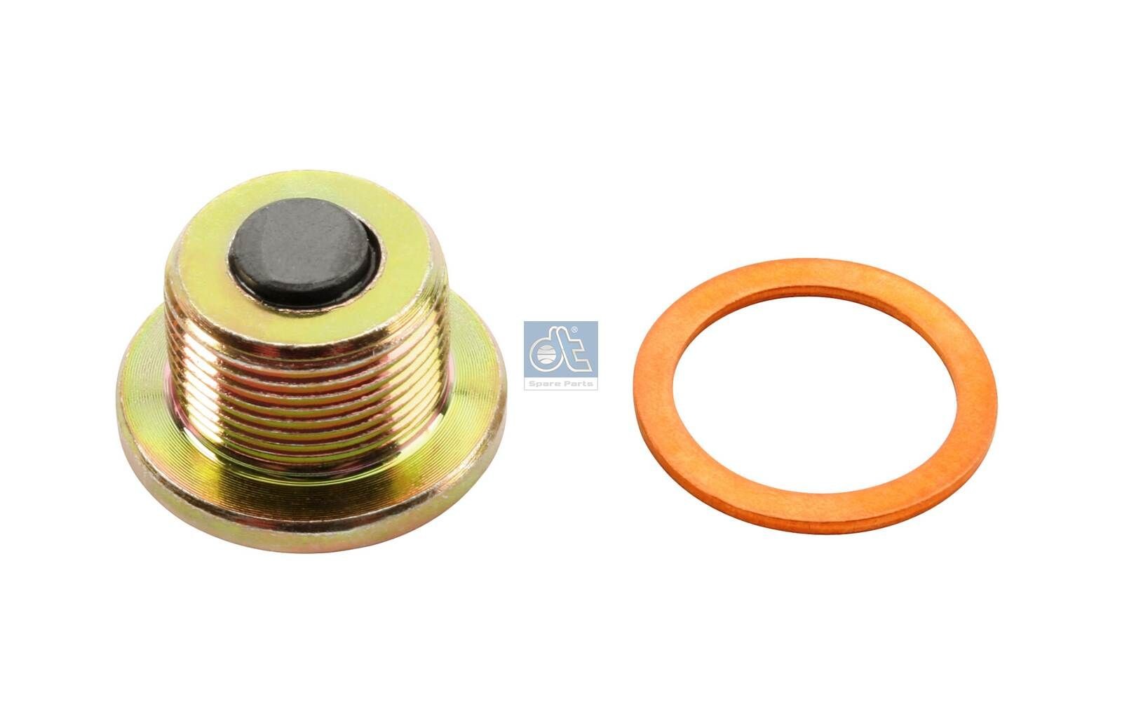 DT Spare Parts 4.90294: Sulgurkruvi, õlivann M26 x 1,5, koos rõngastihendiga